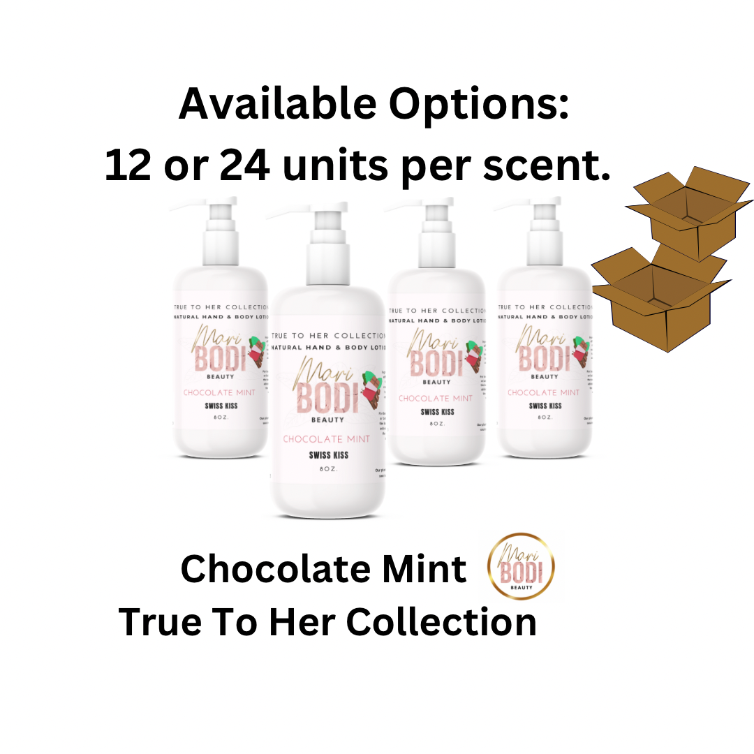 Chocolate Mint - Natural Hand & Body Lotion 8 Oz.