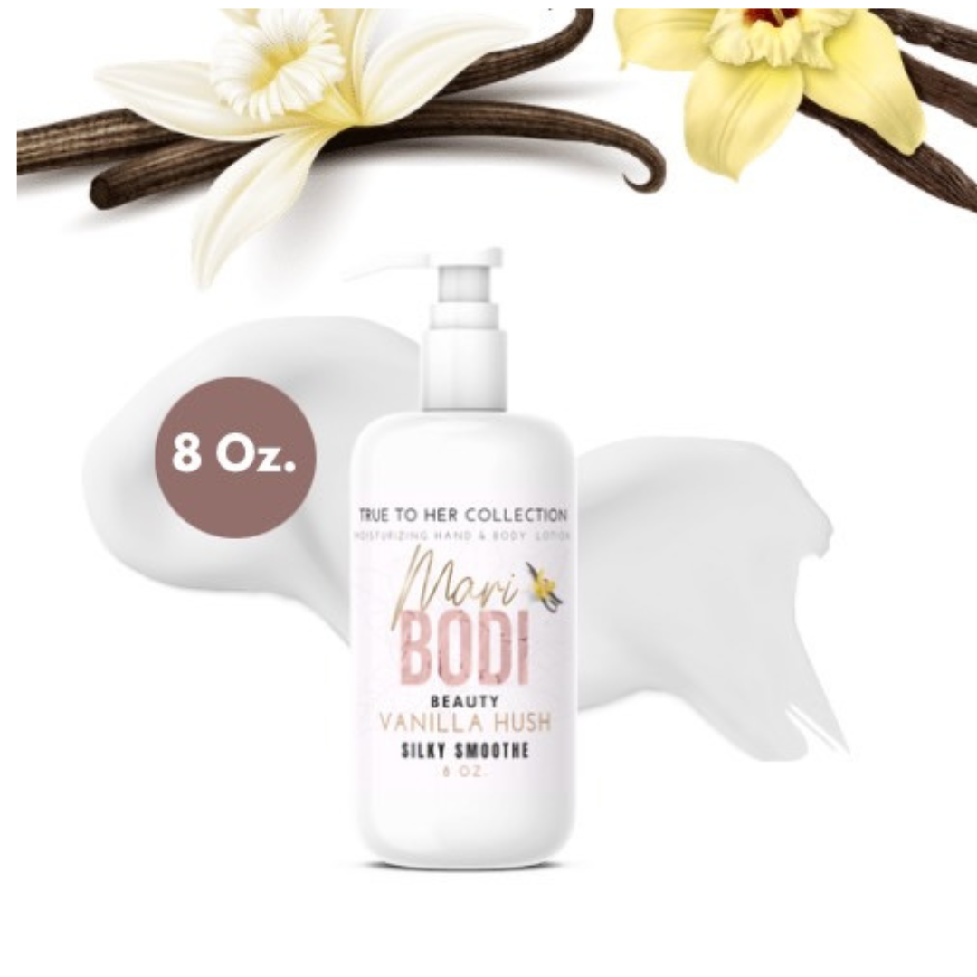 Vanilla Hush - Natural Hand & Body Lotion 8 Oz.