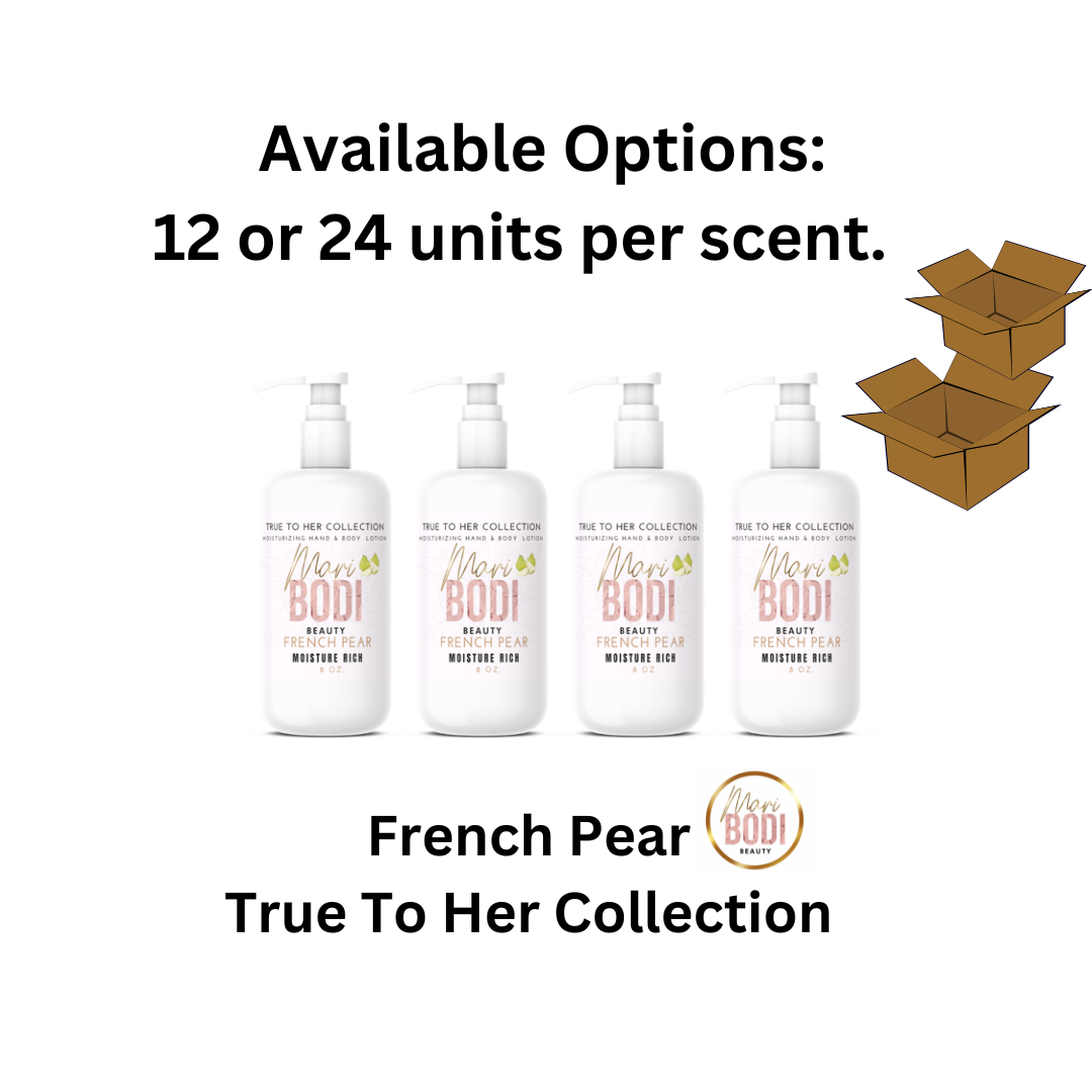 French Pear - Natural Hand & Body Lotion 8 Oz.