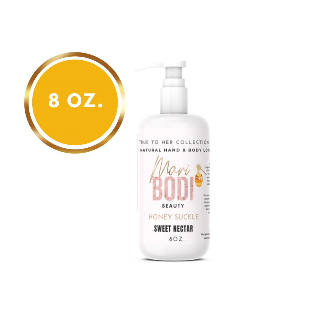 OUT OF STOCK *** Honey Suckle  - Natural Hand & Body Lotion 8 Oz.