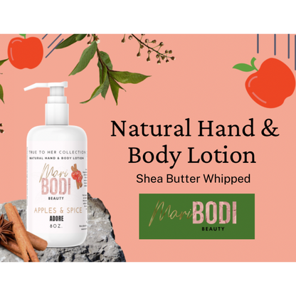 Apples & Spice  - Natural Hand & Body Lotion 8 Oz.