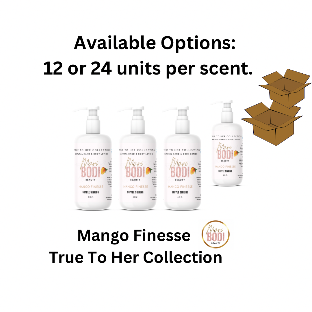 Mango Finesse - Natural Hand & Body Lotion 8 Oz.