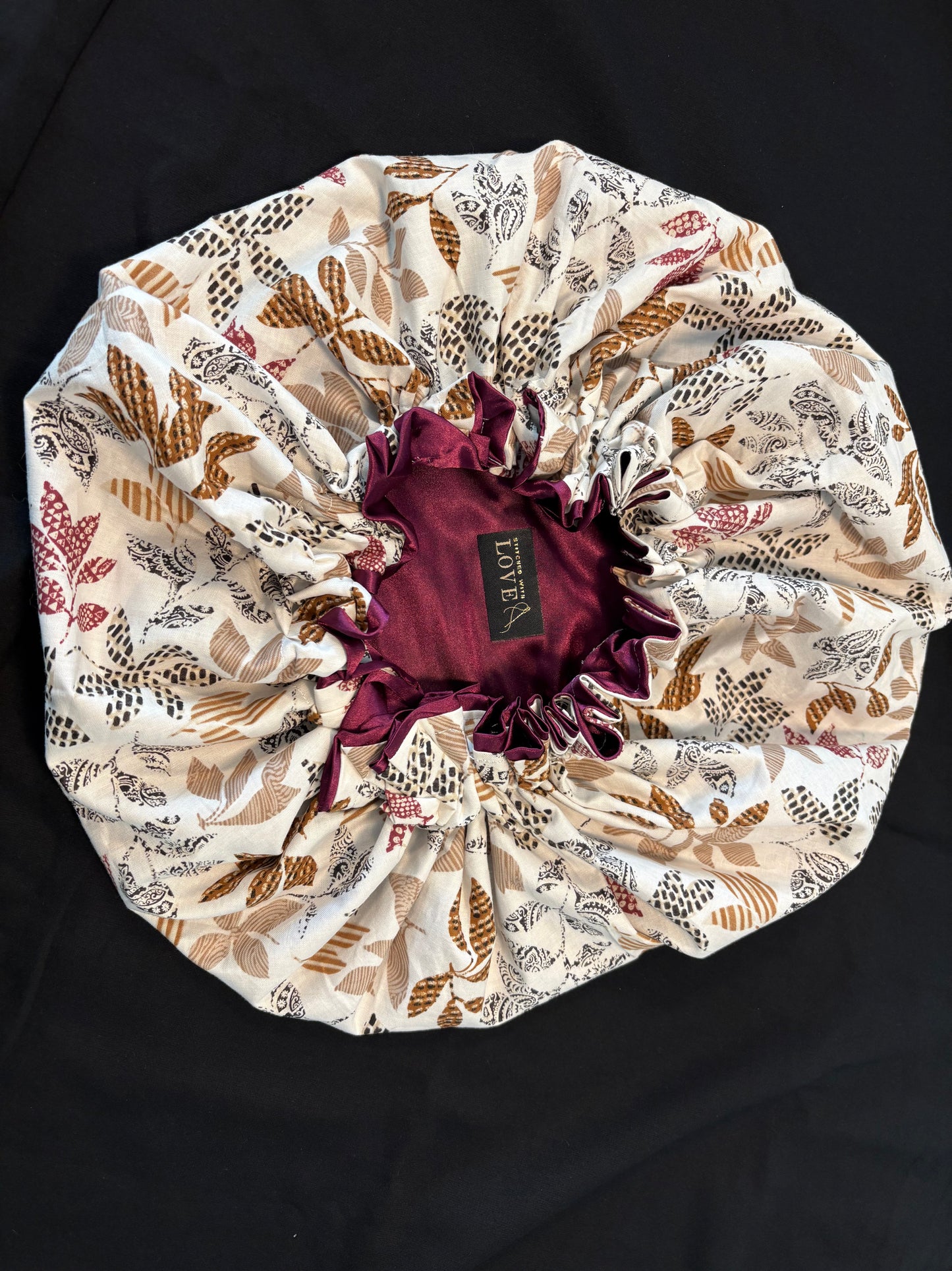 Fall Petals - Oversized Bonnet