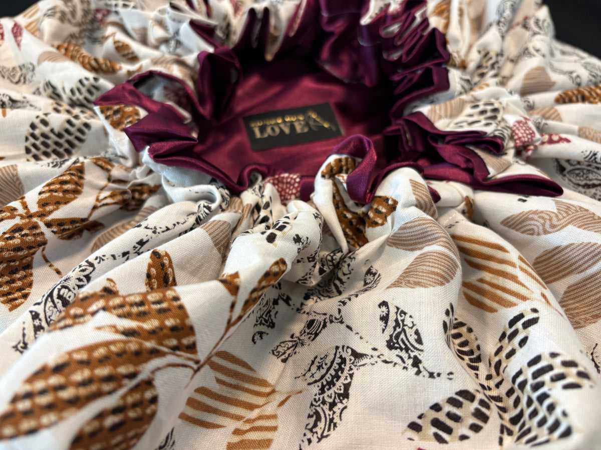 Fall Petals - Oversized Bonnet