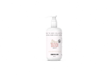 Unscented Natural Hand & Body Lotion 8 Oz.