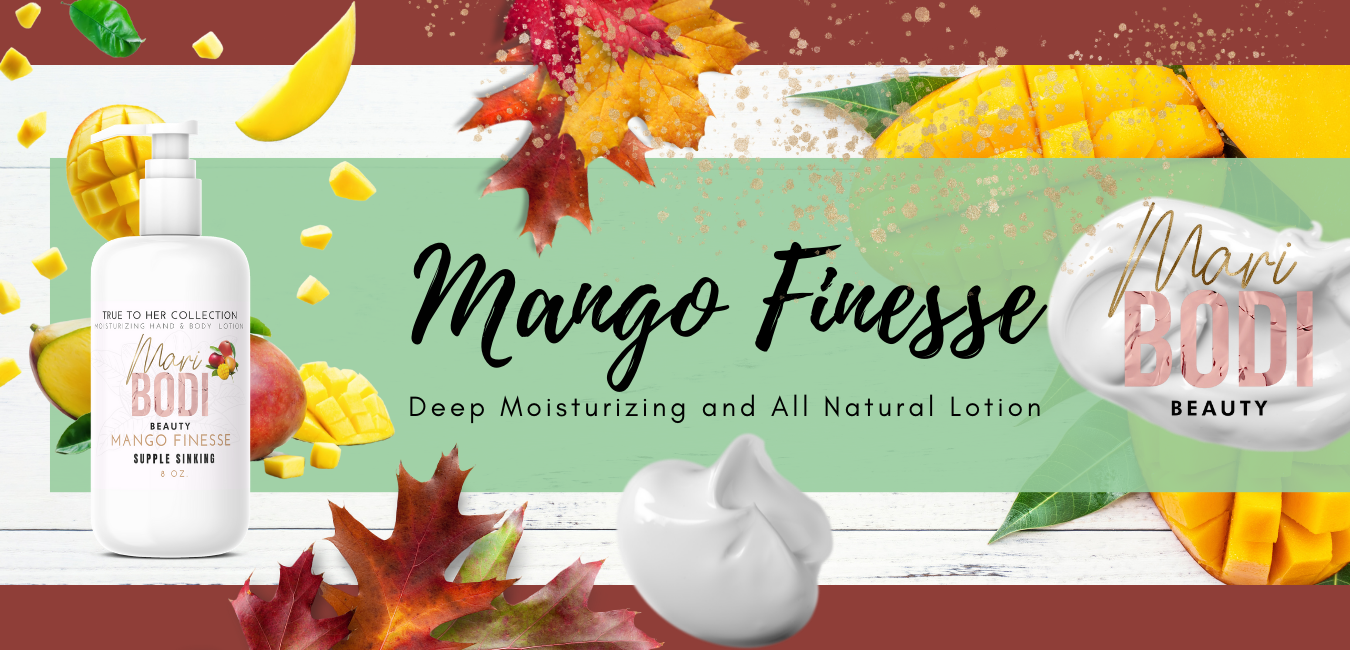 Mango Finesse - Natural Hand & Body Lotion 8 Oz.